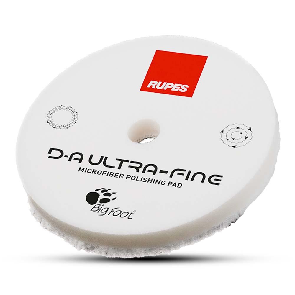 Rupes 9.MF80S 85mm (3") x 12mm DA UltraFine Microfiber Extreme Cut Polishing Pad White