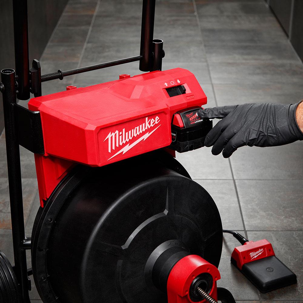 Milwaukee M18BCDM502 18V 5.0Ah Li-ion Cordless Brushless Compact Drum Machine Combo Kit – image 6