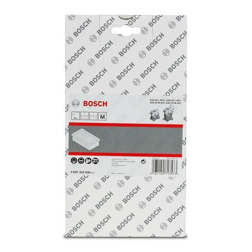 Bosch FLACHFALTEN PES (2.607.432.034) M Class PES Flat Pleated Filter suits GAS 35-55 – image 2