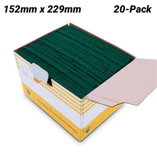 Sia Abrasives F03E014K36 20-Pack 152mm x 229mm General Purpose Hand Pad