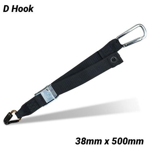 Safeguard SDH-50 2-Pack Cargo Strap D Hook Style Side Ute