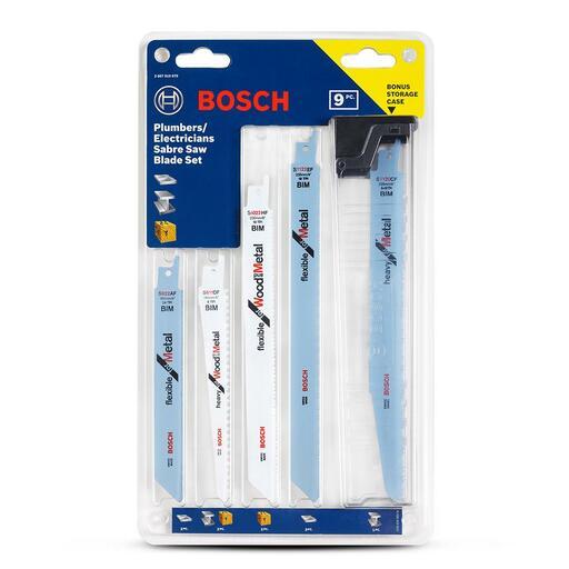 Bosch RB -  9ER SET (2.607.010.670) 9-Pack Flexible Metal & Wood & Metal Reciprocating Saw Blades – image 3