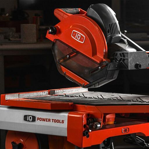 IQ Power Tools IQ-K244/228 2000W 254mm (10") Dry Cut Masonry Saw & 180mm (7") Dry Cut Tabletop Tile Saw Set – image 6