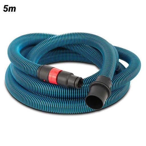 Bosch 5M, DN35, ES (2.608.000.566) 5m x 35mm Antistatic Dust Extractor Hose With Bayonet Lock