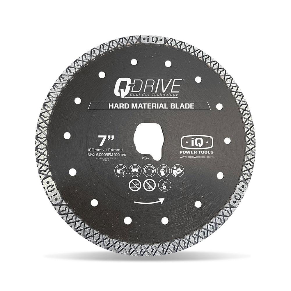 IQ Power Tools IQ-DB180-HM 180mm (7") Hard Material Blade – image 1