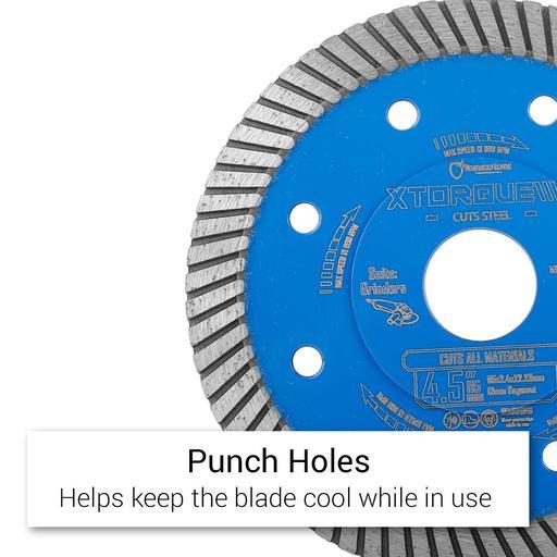Xtorque AWC45 115mm (4-1/2") Superior Turbo Diamond Saw Blade – image 3