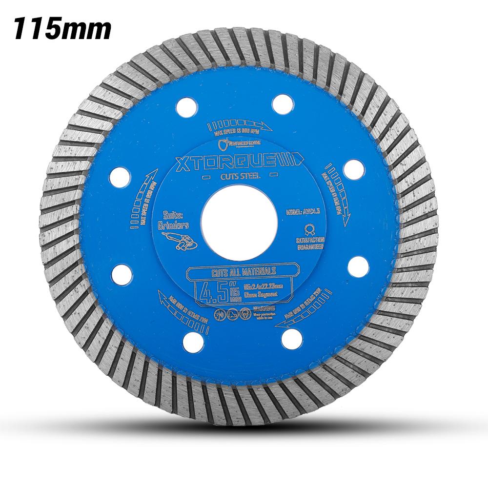 Xtorque AWC45 115mm (4-1/2") Superior Turbo Diamond Saw Blade – image 1