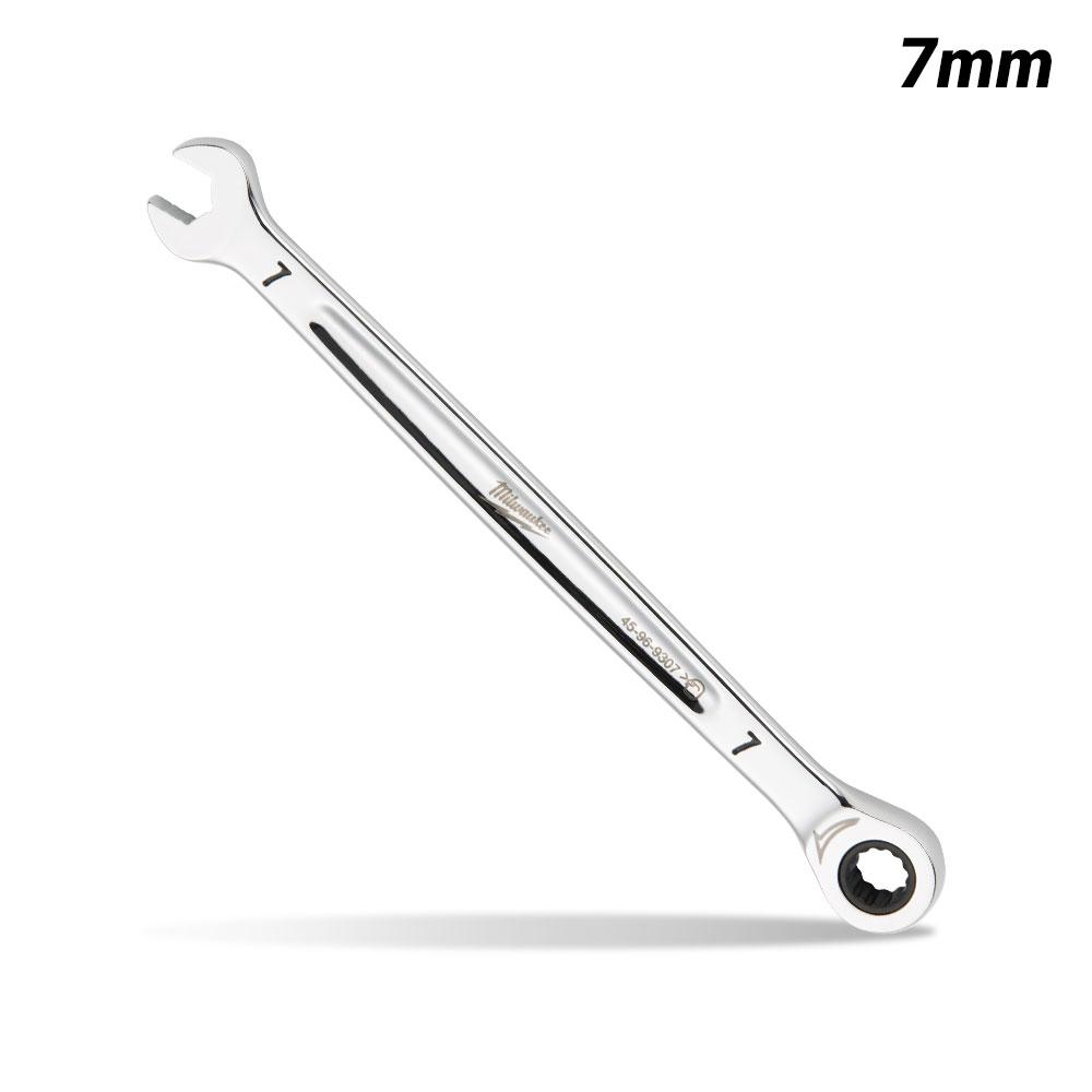 Milwaukee 45969307 7mm Ratcheting Combination Wrench – image 2