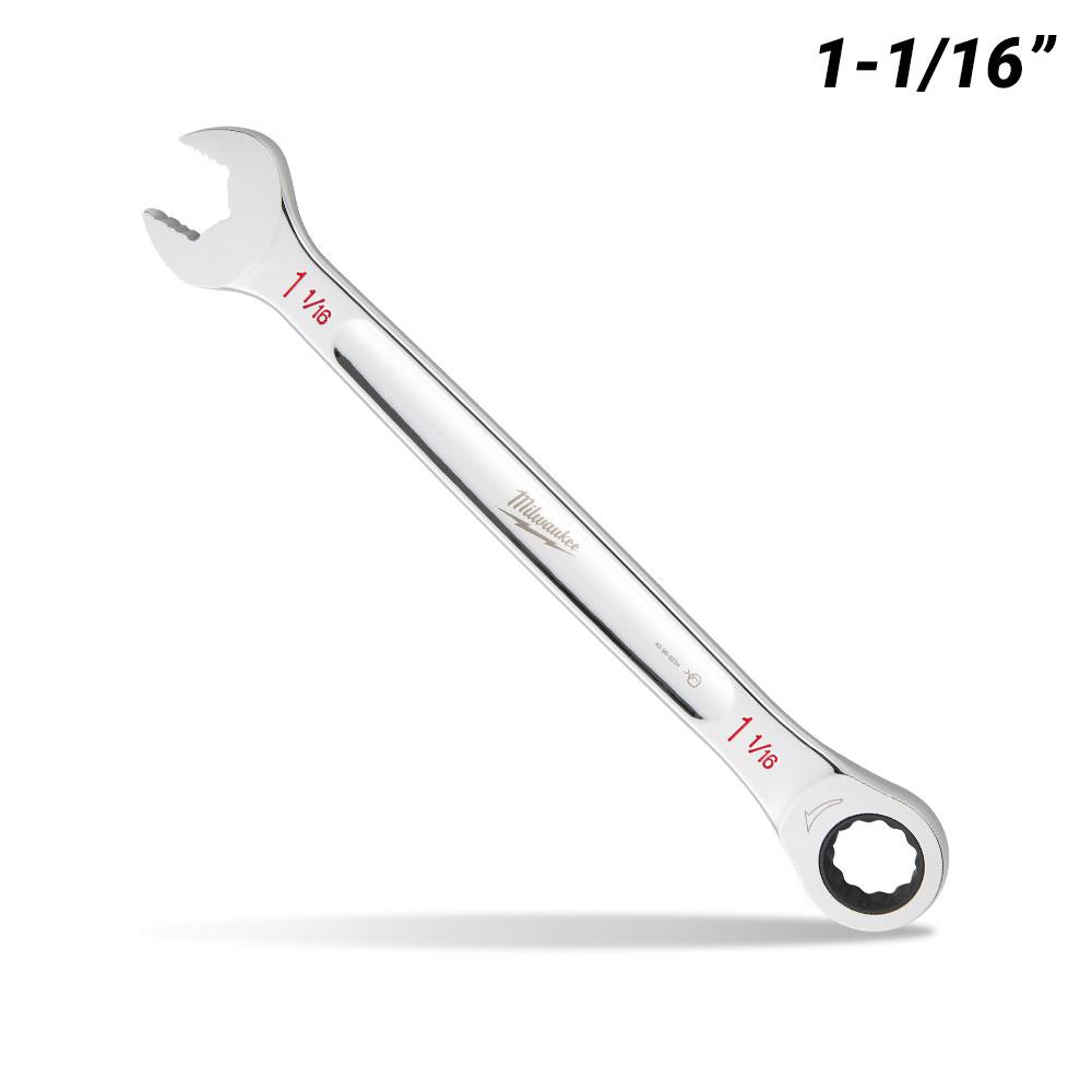 Milwaukee 45969234 1-1/16" SAE Ratcheting Combination Wrench – image 2