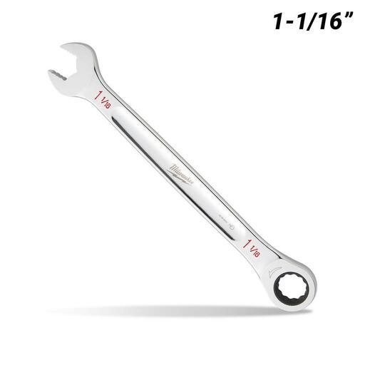 Milwaukee 45969234 1-1/16" SAE Ratcheting Combination Wrench – image 2