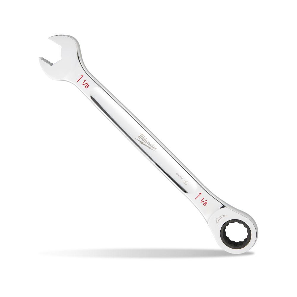 Milwaukee 45969236 1-1/8" SAE Ratcheting Combination Wrench – image 4