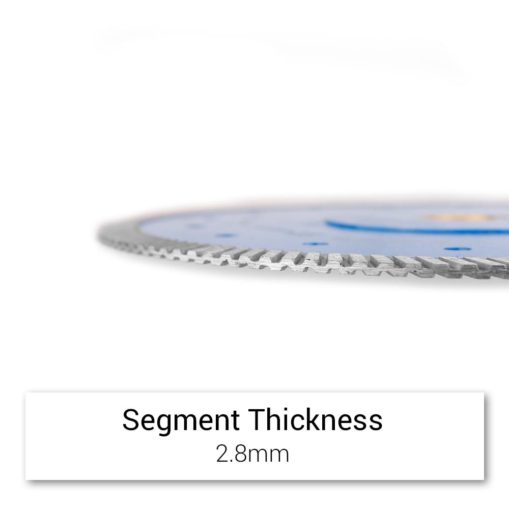Xtorque AWC9 230mm (9") Superior Turbo Diamond Blade – image 4