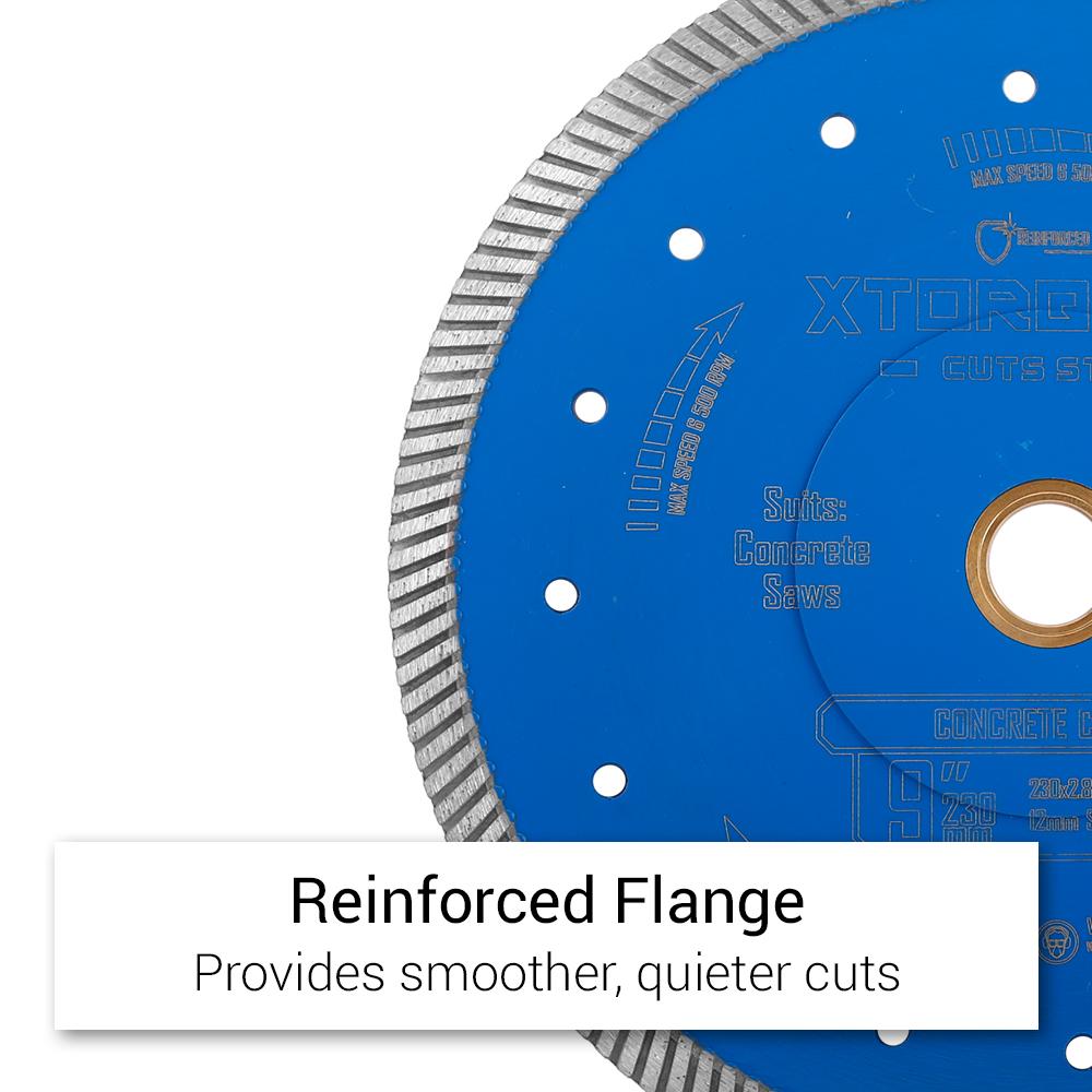 Xtorque AWC9 230mm (9") Superior Turbo Diamond Blade – image 5