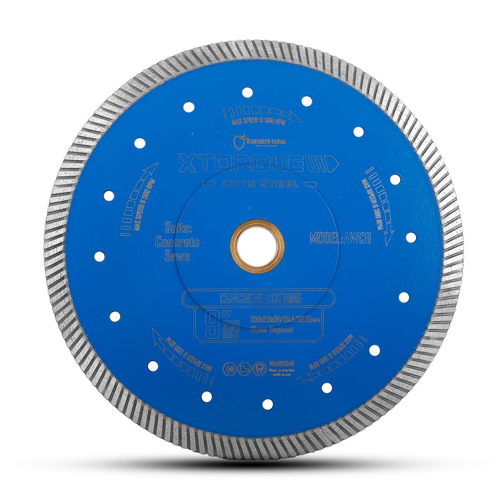 Xtorque AWC9 230mm (9") Superior Turbo Diamond Blade – image 2