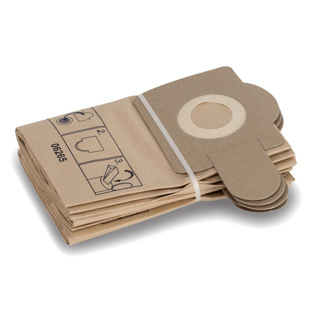 Bosch 2.605.411.150 (PAS PAPIERFILT) 5Pack Paper Filter Dust Bag to
