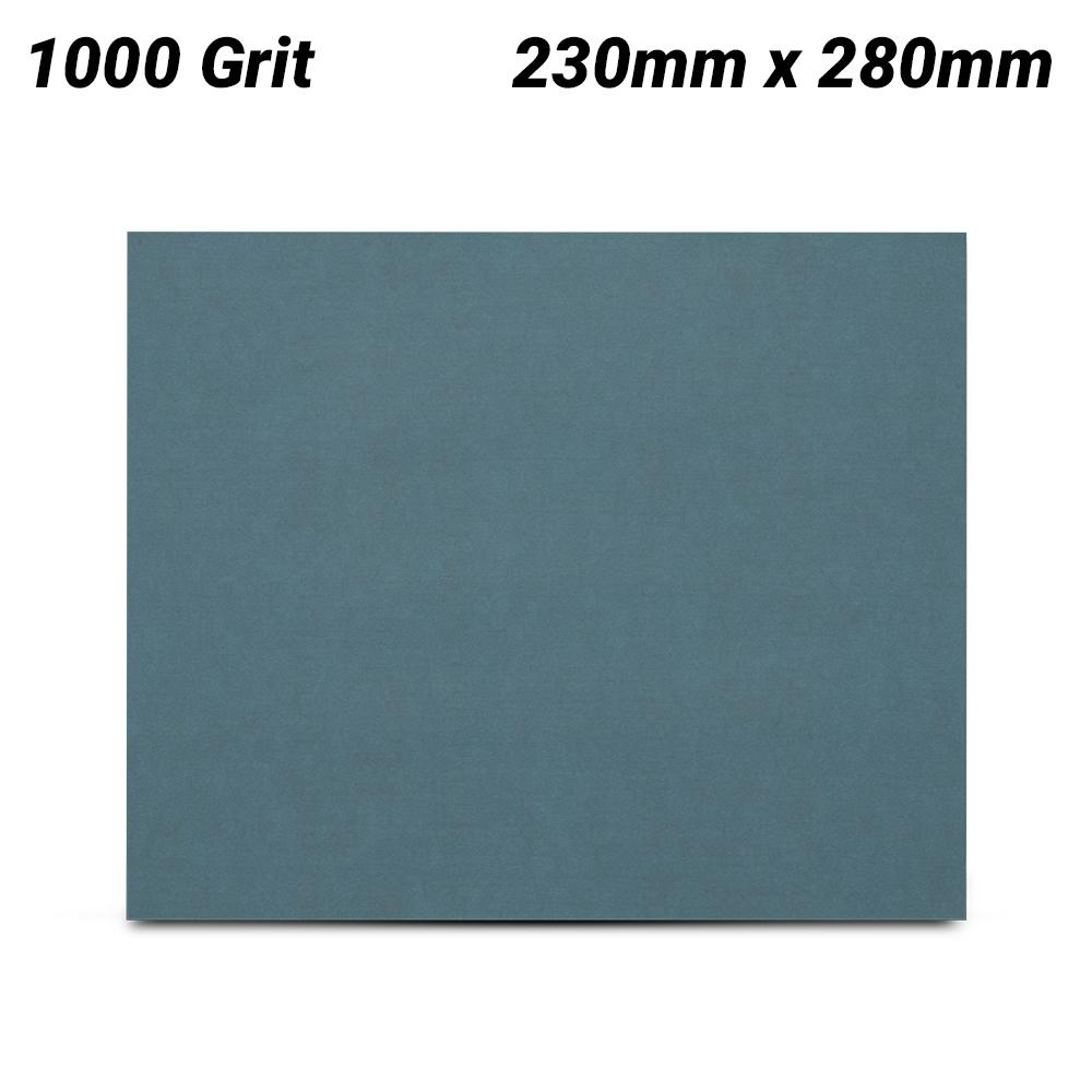 Sia Abrasives F03E007A38 230mm x 280mm P1000 Silicon Carbide Wet/Dry Sanding Sheet – image 1