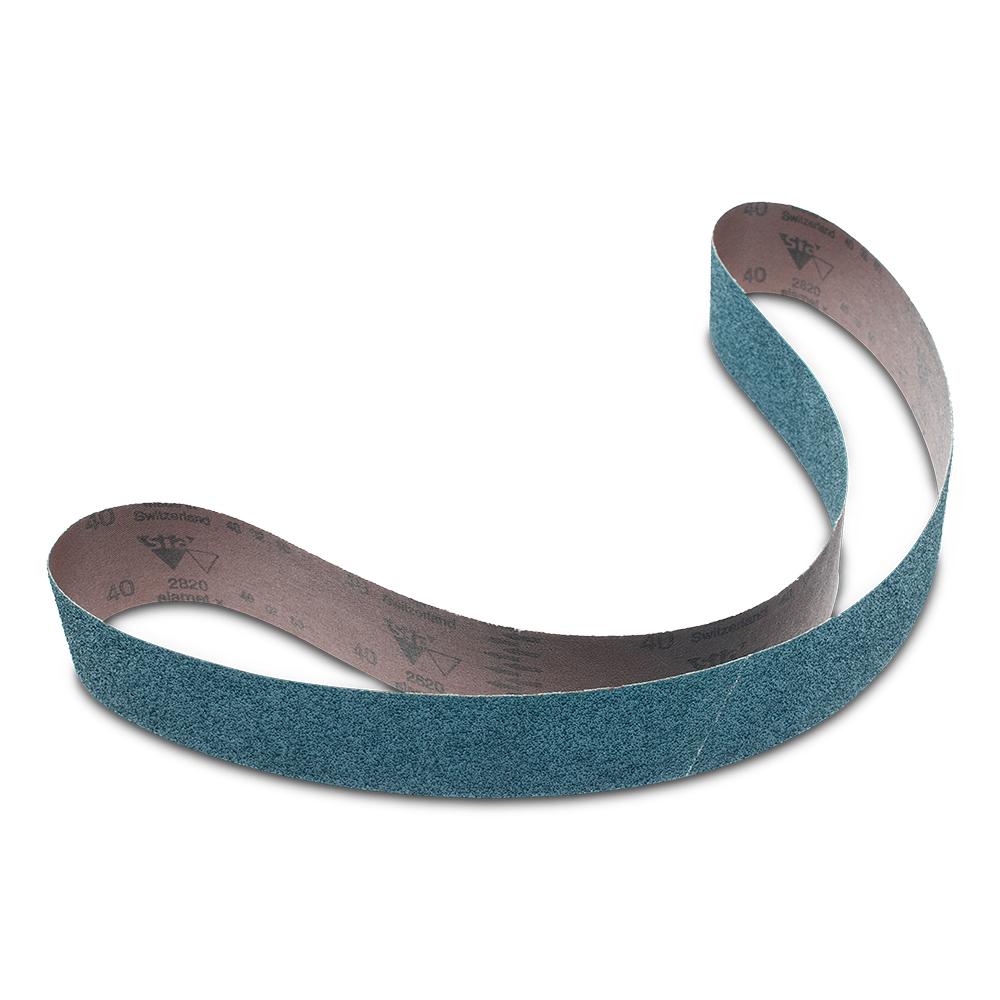 Sia Abrasives F03E0044YW 5-Pack 50mm x 1220mm P40 Zirconia Alumina Sanding Belt – image 2