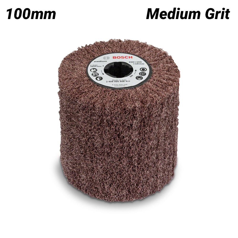 Bosch 100X19MM,M,1X (2.608.000.608) Medium Grit 100mm Flap Sanding Disc – image 1