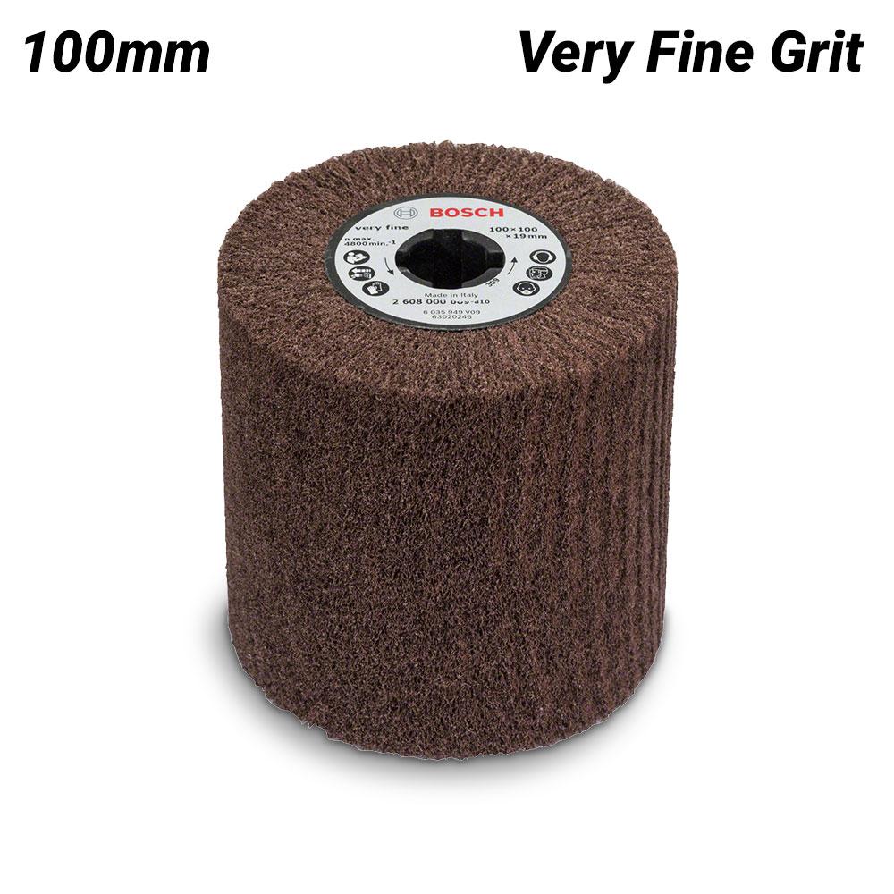 Bosch 100X19MM,SF,1X (2.608.000.609) Very Fine Grit 100mm Flap Sanding Disc for Burnishing Machines – image 1