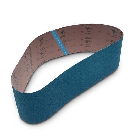 Sia Abrasives F03E001Z96 10-Pack 150mm x 1220mm P80 Zirconia Alumina Sanding Belt – image 2