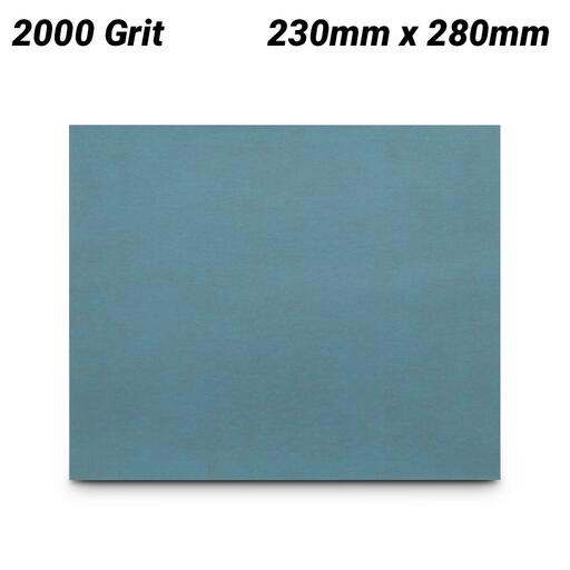 5 Feuilles Abrasives Indasa 230 X 280 Mm - Grain 320 - Pour Ponçage Fin - Neuves
