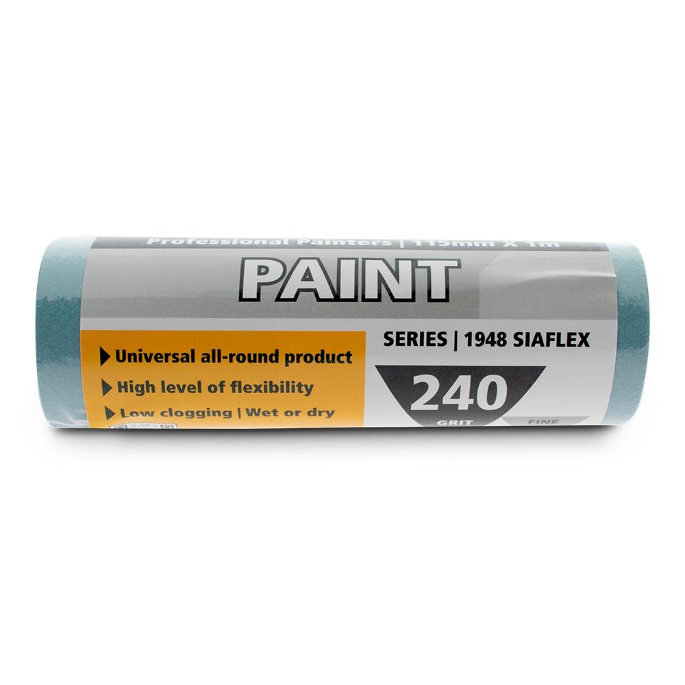 Sia Abrasives F03E02DD1T 115mm x 1000mm P240 Aluminium Oxide Wet/Dry Sand Paper Roll – image 5