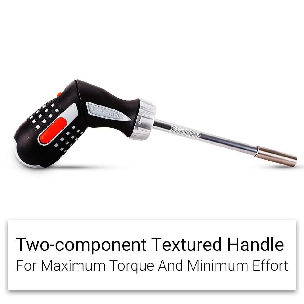 Bahco 808050P-25 25pce 1/4" Ratcheting Bit Screwdriver Set with Pistol Handle – image 4