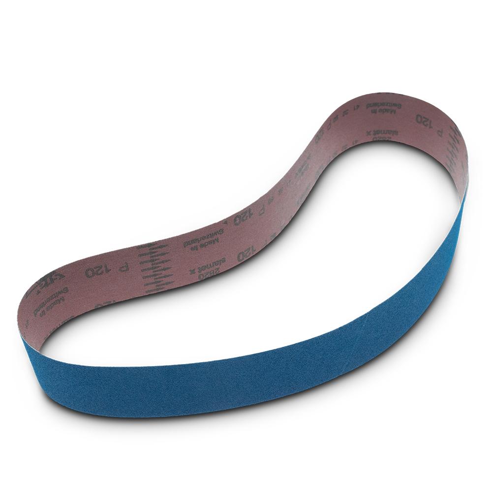 Sia Abrasives F03E001VE8 10-Pack 50mm x 915mm P120 Zirconia Alumina Sanding Belt – image 6