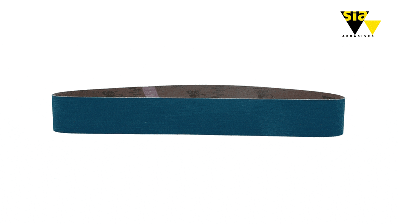 Sia Abrasives F03E001VE8 10-Pack 50mm x 915mm P120 Zirconia Alumina Sanding Belt – image 5