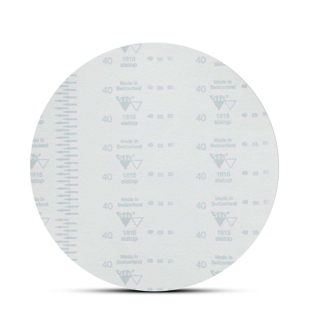 Sia Abrasives F03E02D5DJ 10-Pack 300mm (12") P40 Zirconia Alumina Hook & Loop Sanding Disc – image 4