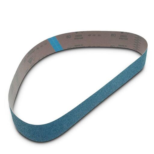 Sia Abrasives F03E007M0S 10-Pack 50mm x 915mm P80 Zirconia Alumina Sanding Belt – image 2