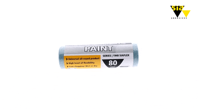 Sia Abrasives F03E02DD1P 115mm x 1000mm P80 Aluminium Oxide Wet/Dry Sand Paper Roll – image 4