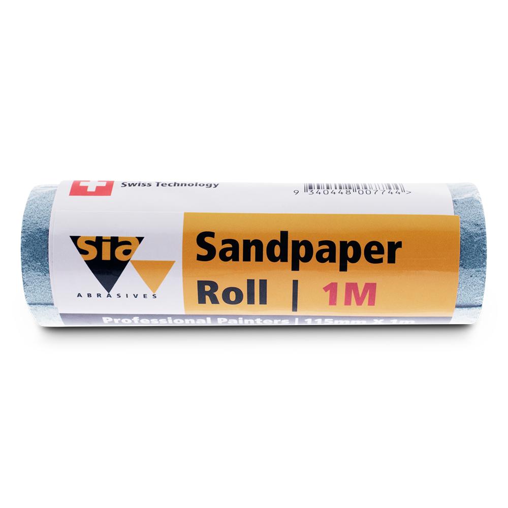 Sia Abrasives F03E02DD1P 115mm x 1000mm P80 Aluminium Oxide Wet/Dry Sand Paper Roll – image 2