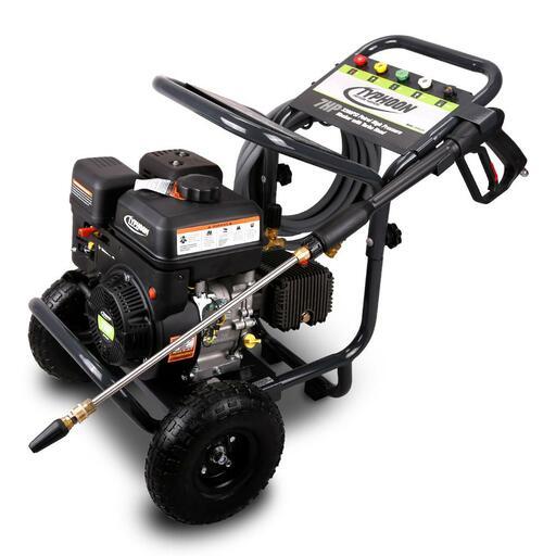 Typhoon SHPW3200 7HP 3200PSI Petrol High Pressure Washer With Turbo Head