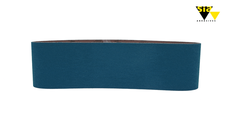 Sia Abrasives F03E001VX4 10-Pack 100mm x 915mm P120 Zirconia Alumina Sanding Belt – image 5
