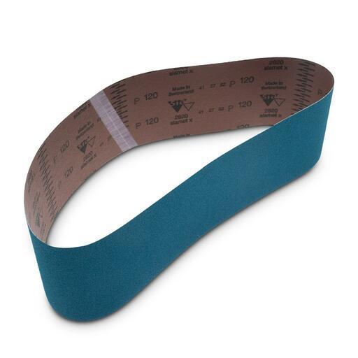 Sia Abrasives F03E001VX4 10-Pack 100mm x 915mm P120 Zirconia Alumina Sanding Belt – image 2