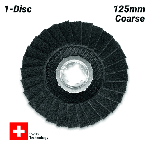 Sia Abrasives F03E0085D8 125mm x 22.23mm Coarse X-Lock SCM Flap Disc – image 2