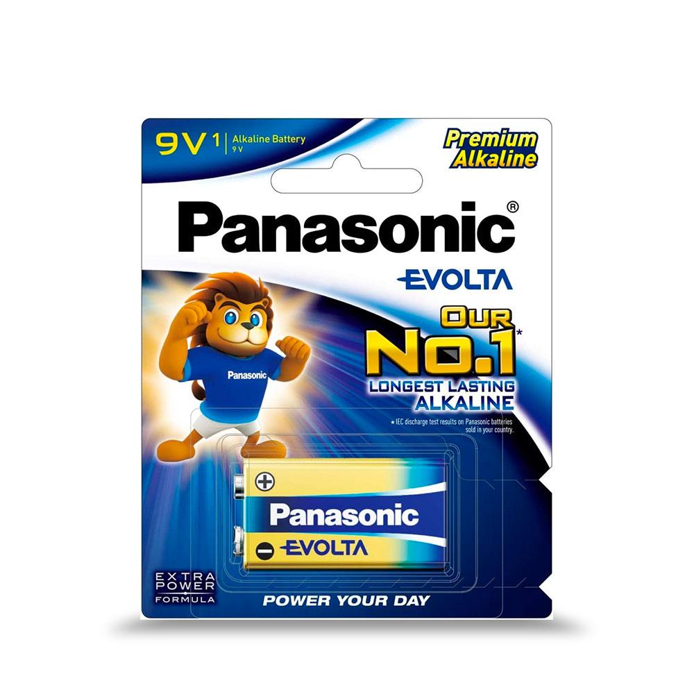 Panasonic 6LR61EG/1B 9V Evolta Premium Alakine Batteries – image 2