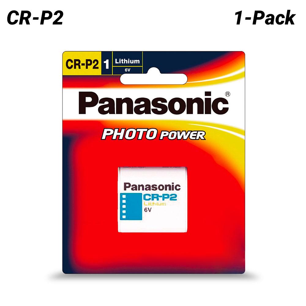 Panasonic CR-P2W/1BE CR-P2 6V Lithium Camera Battery – image 1