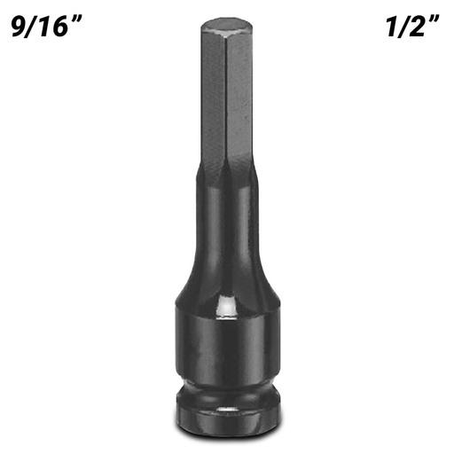 Ultimate Tools 64821018 1/2" Drive 9/16" Inhex SAE Impact Socket