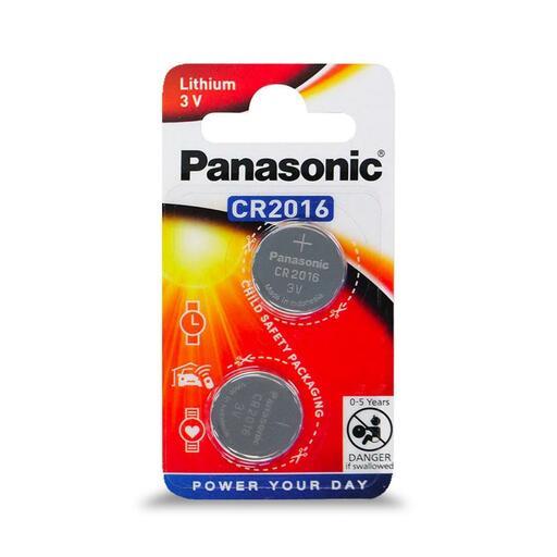 Panasonic CR-2016PT/2B 2-Pack CR2016 Lithium Coin Battery – image 3