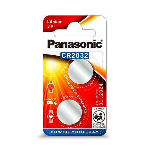 Panasonic CR-2032PG2BW 2-Pack CR2032 Lithium Coin Battery – image 3