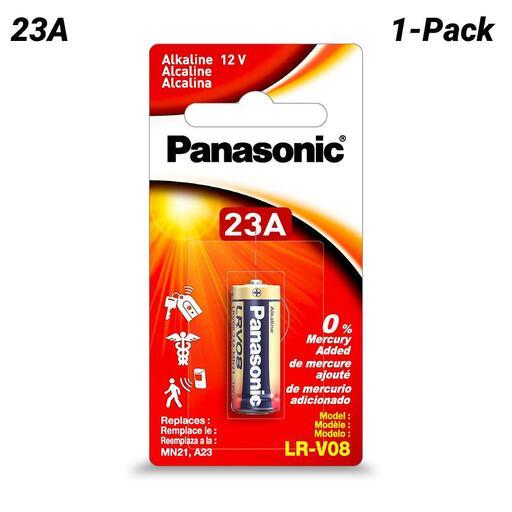 Panasonic LRV08L/1BPA 23A Alkaline Car Alarm Battery