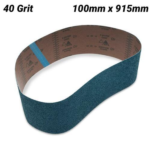 Sia Abrasives F03E001VX0 100mm x 915mm P40 2820 Sanding Belt