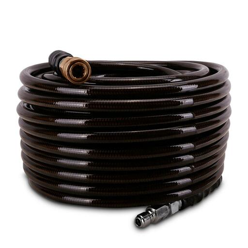 Super Hydro SHM30 30M 3/8" 4850PSI Non Marking Wire Braided Hose with Quick Connect Fittings – image 6