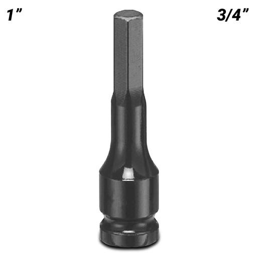 Ultimate Tools 64841100 3/4" Drive 1" Inhex SAE Impact Socket