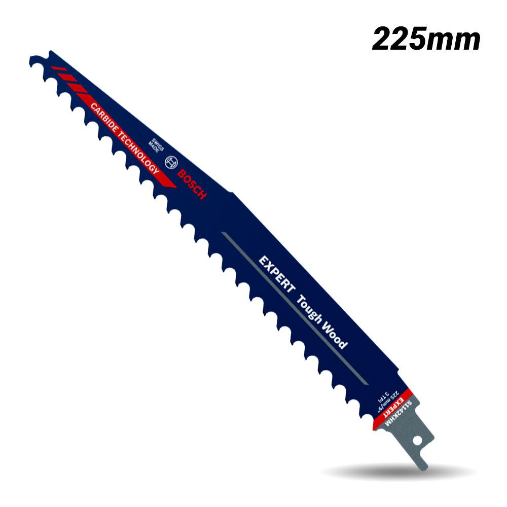 Bosch RBE-1ER S1142KHM (2.608.900.403) 225mm (9") 3TPI EXPERT Thick Tough Wood to Suit Reciprocating Saw Blade – image 8
