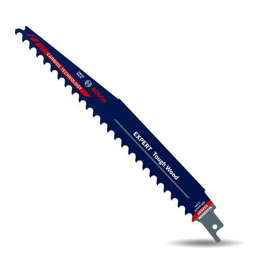 Bosch RBE-1ER S1142KHM (2.608.900.403) 225mm (9") 3TPI EXPERT Thick Tough Wood to Suit Reciprocating Saw Blade – image 9