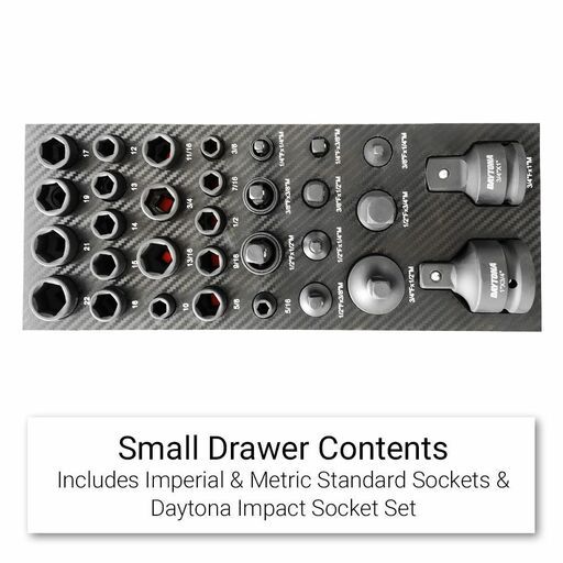 Daytona D450PSB 450pce Metric/SAE Tool Kit In 10 Drawer Tool Box – image 6