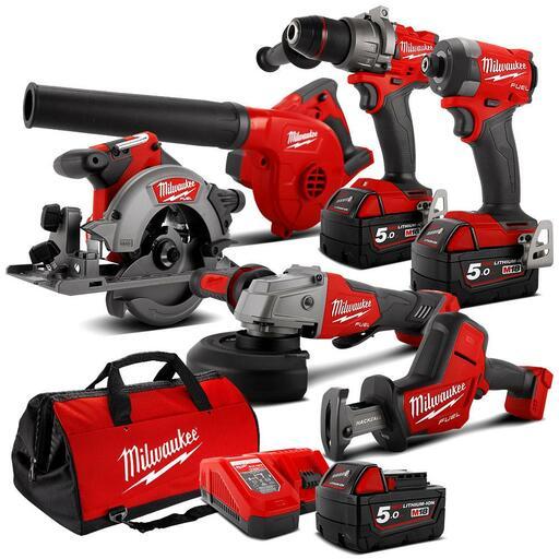 Milwaukee Power Tools Set On Sale Milwaukee M18FPP6A3503B 18V Li